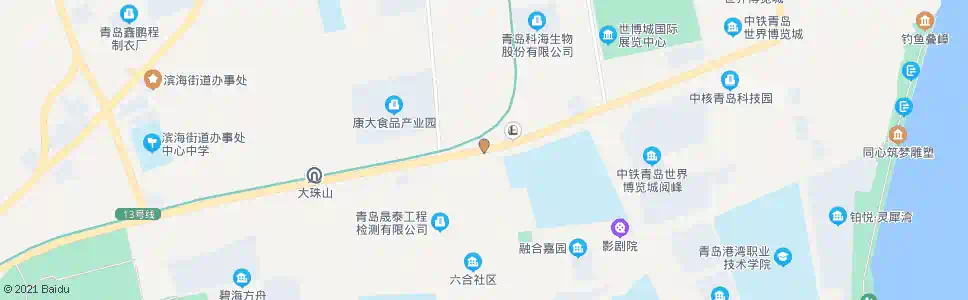 青岛石甲东_公交站地图_青岛公交_妙搜公交查询2025