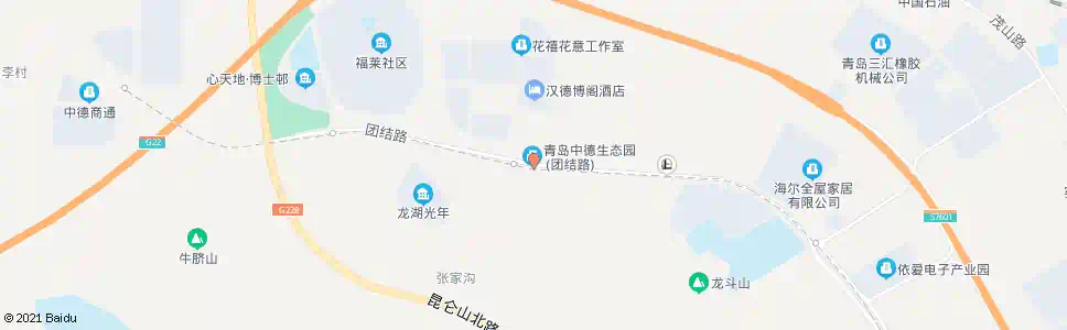 青岛团结路_公交站地图_青岛公交_妙搜公交查询2025