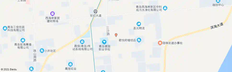 青岛山兴集团_公交站地图_青岛公交_妙搜公交查询2025