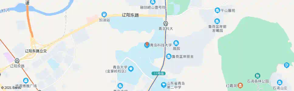 青岛青岛科技大学_公交站地图_青岛公交_妙搜公交查询2025