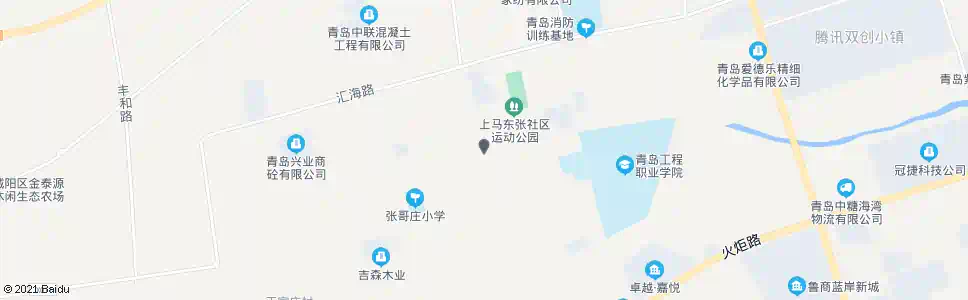 青岛北张哥庄_公交站地图_青岛公交_妙搜公交查询2025