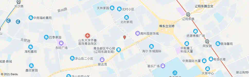青岛我家建材商场_公交站地图_青岛公交_妙搜公交查询2025