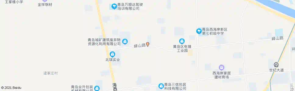 青岛峄山_公交站地图_青岛公交_妙搜公交查询2025