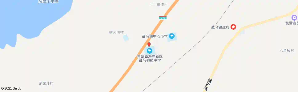 青岛胶南市藏南中学_公交站地图_青岛公交_妙搜公交查询2025