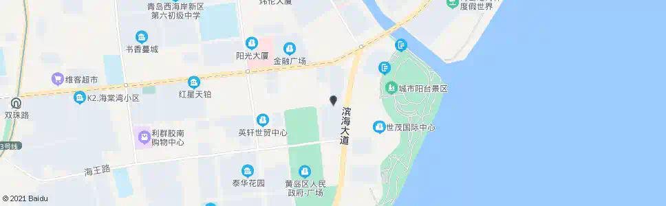 青岛市民文化中心_公交站地图_青岛公交_妙搜公交查询2025