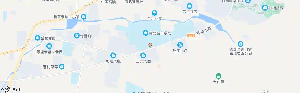 青岛琴岛学院_公交站地图_青岛公交_妙搜公交查询2025