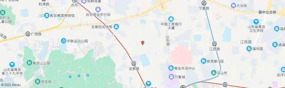 青岛泰州一路_公交站地图_青岛公交_妙搜公交查询2025