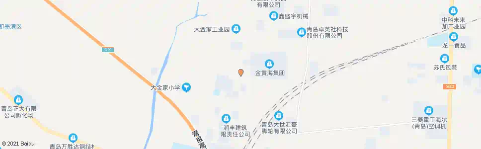 青岛大金家_公交站地图_青岛公交_妙搜公交查询2025