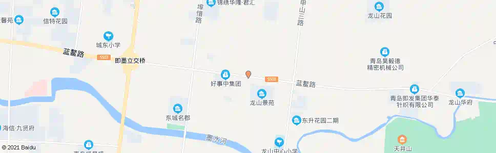 青岛西程戈庄_公交站地图_青岛公交_妙搜公交查询2025