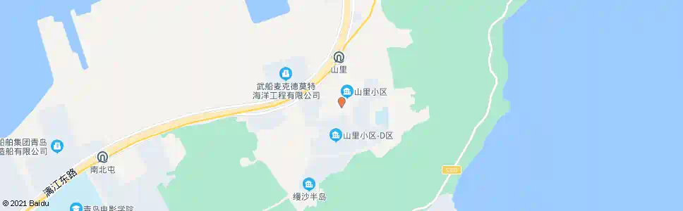 青岛南庄二_公交站地图_青岛公交_妙搜公交查询2025