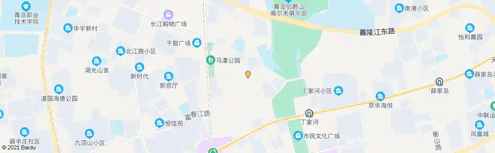 青岛长江路阿里山路_公交站地图_青岛公交_妙搜公交查询2025