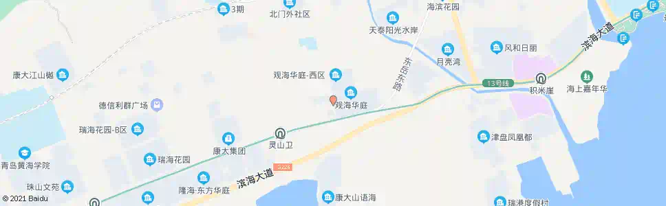 青岛南街_公交站地图_青岛公交_妙搜公交查询2025