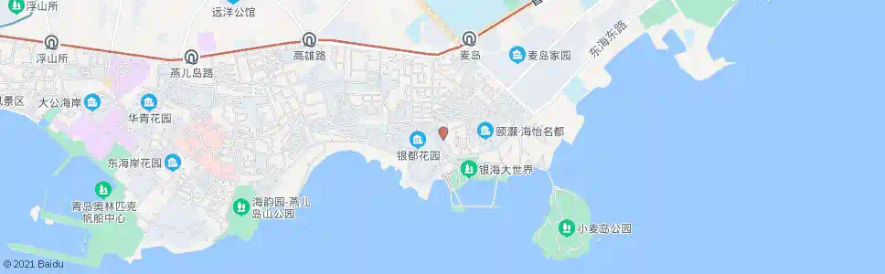 青岛台南路_公交站地图_青岛公交_妙搜公交查询2025