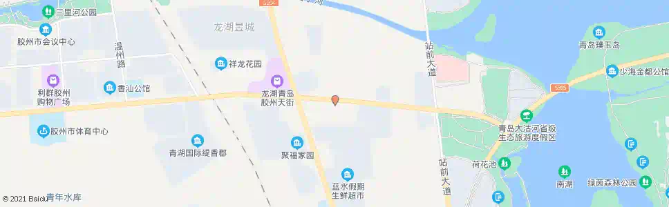 青岛盛福村_公交站地图_青岛公交_妙搜公交查询2025