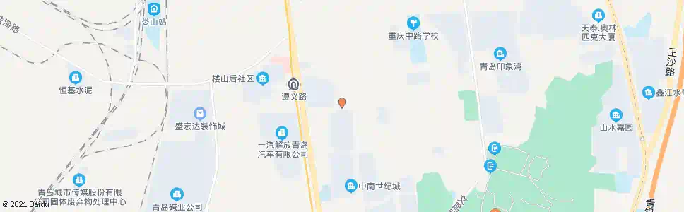 青岛振兴金属制品厂_公交站地图_青岛公交_妙搜公交查询2025