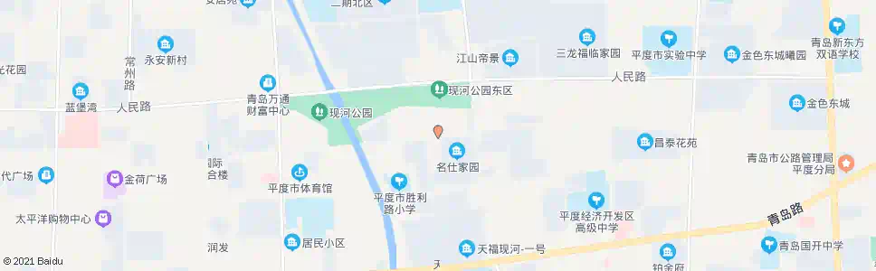 青岛名仕家园_公交站地图_青岛公交_妙搜公交查询2025