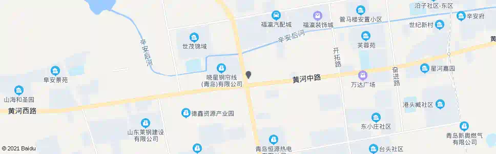 青岛辛安西_公交站地图_青岛公交_妙搜公交查询2025