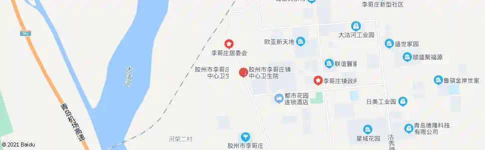 青岛第四医院_公交站地图_青岛公交_妙搜公交查询2025