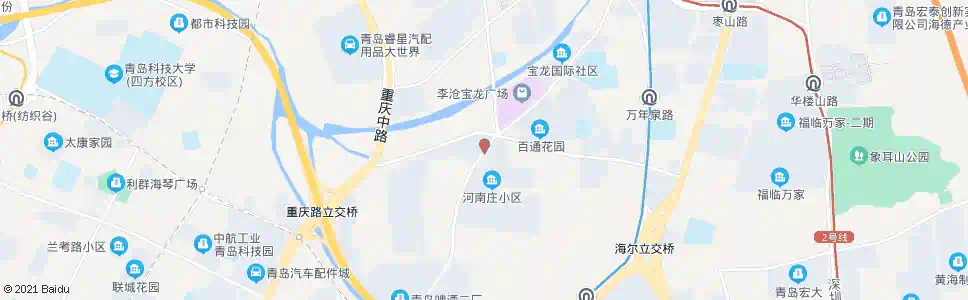 青岛九水西路青山路_公交站地图_青岛公交_妙搜公交查询2025
