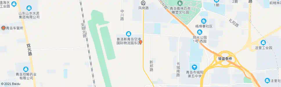 青岛航空快线酒店_公交站地图_青岛公交_妙搜公交查询2025