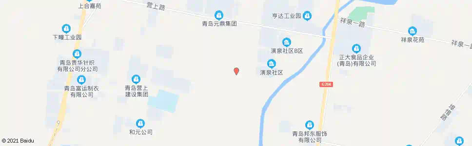 青岛朱家后戈庄_公交站地图_青岛公交_妙搜公交查询2025