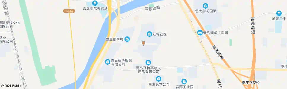青岛红埠社区_公交站地图_青岛公交_妙搜公交查询2025