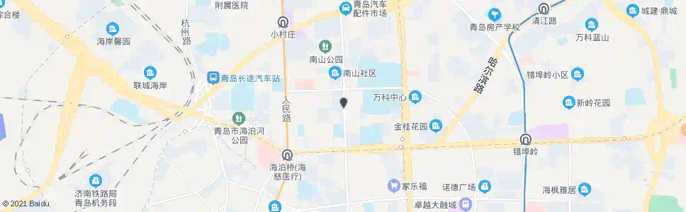 青岛鞍山二路(敦化路)_公交站地图_青岛公交_妙搜公交查询2025