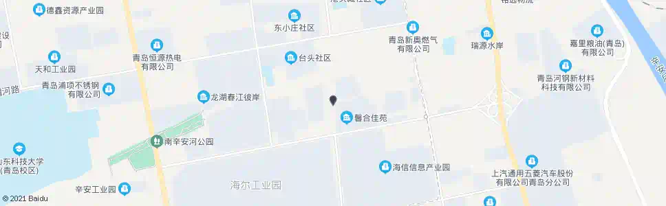 青岛海尔幸福里_公交站地图_青岛公交_妙搜公交查询2025