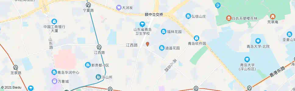 青岛宏大路_公交站地图_青岛公交_妙搜公交查询2025