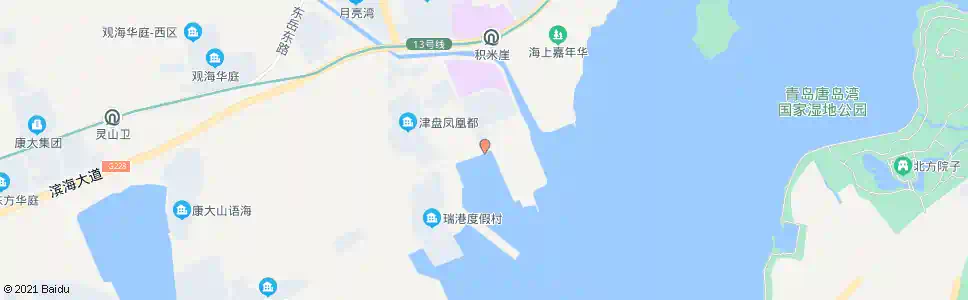 青岛青黄快船码头_公交站地图_青岛公交_妙搜公交查询2025