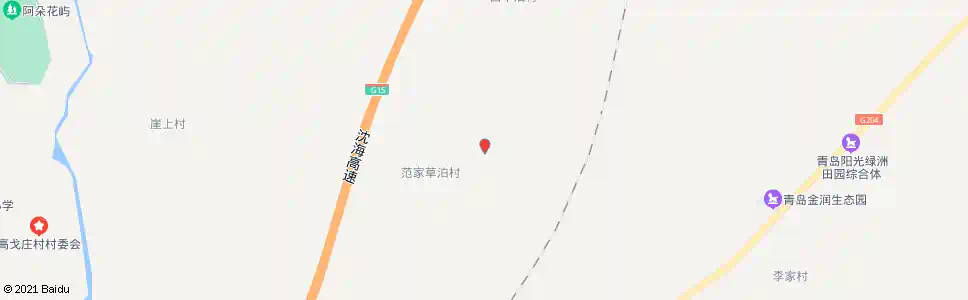 青岛刘家草泊_公交站地图_青岛公交_妙搜公交查询2025