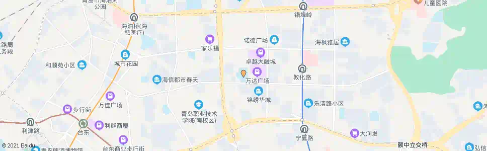 青岛新兴体育馆_公交站地图_青岛公交_妙搜公交查询2025
