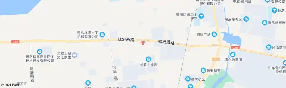 青岛城阳十二中_公交站地图_青岛公交_妙搜公交查询2025