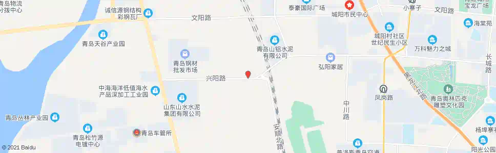 青岛西果园社区_公交站地图_青岛公交_妙搜公交查询2025