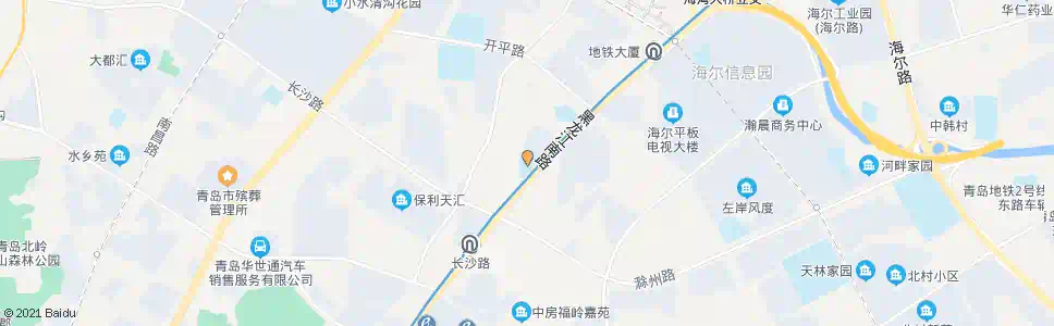 青岛泰莱特学校_公交站地图_青岛公交_妙搜公交查询2025