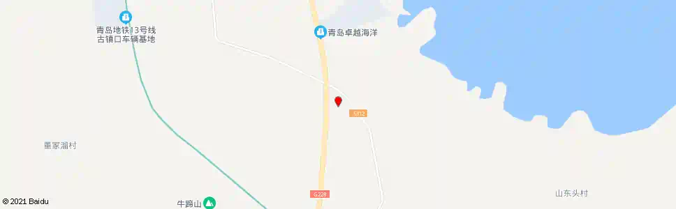 青岛崔家滩东曹家溜_公交站地图_青岛公交_妙搜公交查询2025