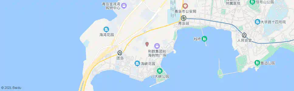 青岛一中_公交站地图_青岛公交_妙搜公交查询2025