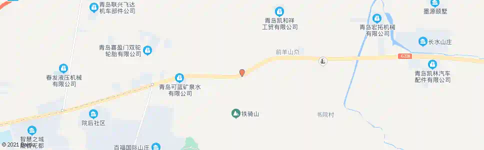青岛铁骑山_公交站地图_青岛公交_妙搜公交查询2025