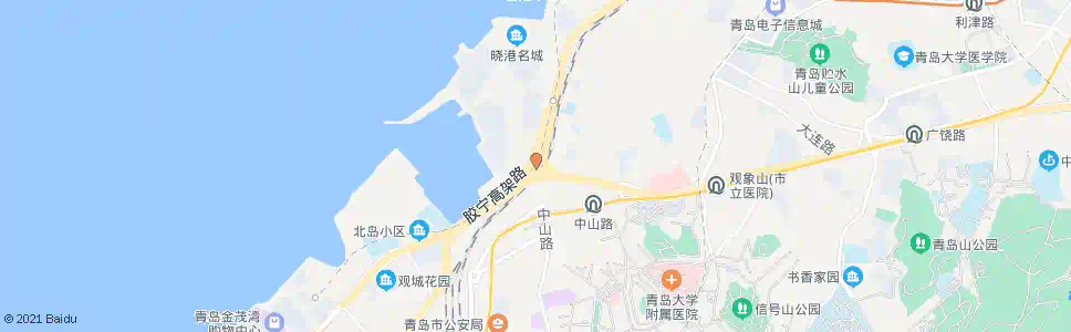 青岛小港一路_公交站地图_青岛公交_妙搜公交查询2025