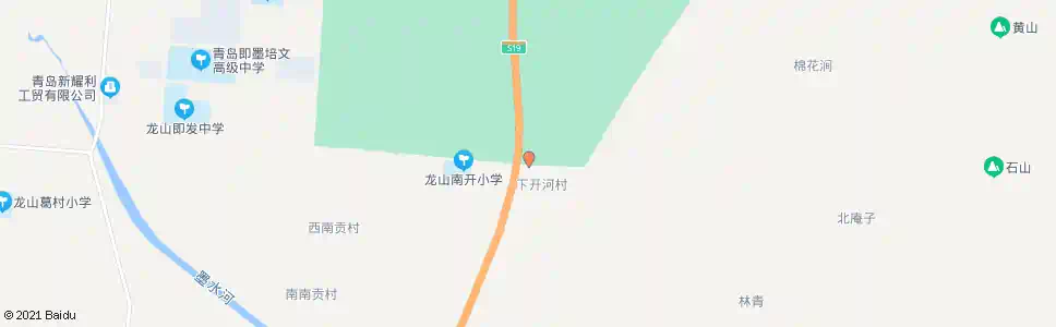 青岛上开村_公交站地图_青岛公交_妙搜公交查询2025