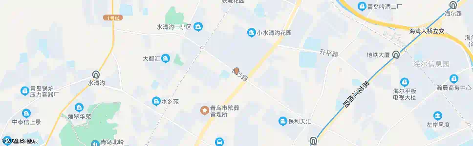 青岛长沙路重庆南路_公交站地图_青岛公交_妙搜公交查询2025