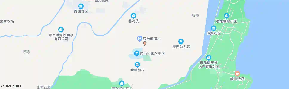 青岛双台_公交站地图_青岛公交_妙搜公交查询2025