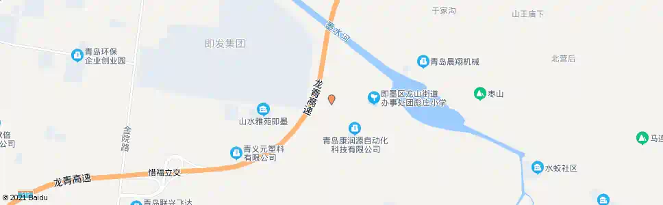 青岛团彪村_公交站地图_青岛公交_妙搜公交查询2025