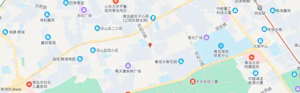 青岛劲松五路同兴路_公交站地图_青岛公交_妙搜公交查询2025