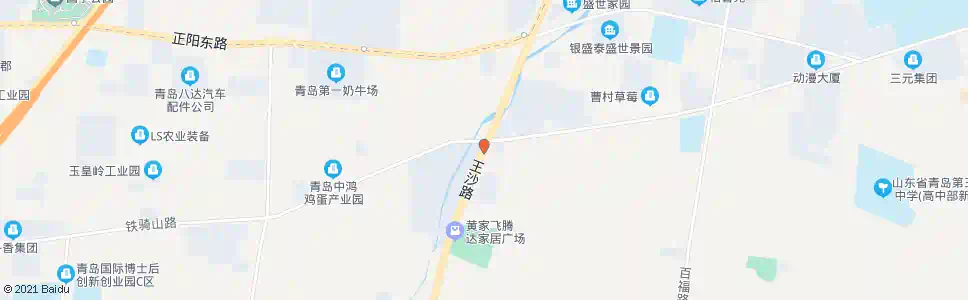 青岛铁骑山路西站_公交站地图_青岛公交_妙搜公交查询2025