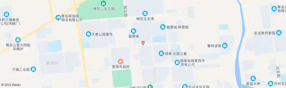 青岛翡翠城_公交站地图_青岛公交_妙搜公交查询2025