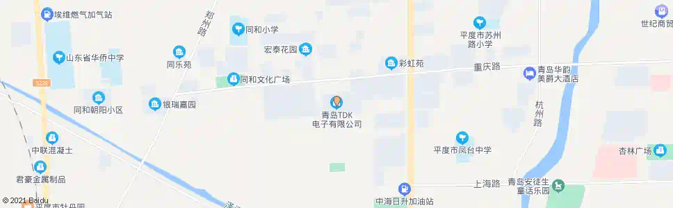 青岛TDK电子_公交站地图_青岛公交_妙搜公交查询2025