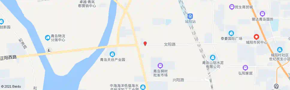 青岛京口西_公交站地图_青岛公交_妙搜公交查询2025