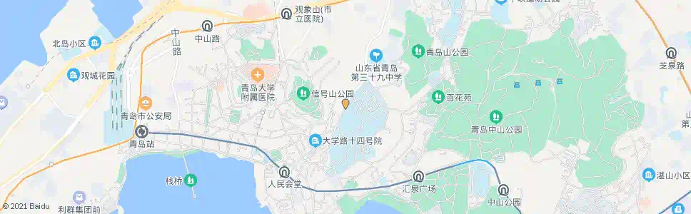 青岛黄县路_公交站地图_青岛公交_妙搜公交查询2025