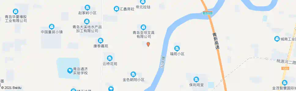 青岛圈子村_公交站地图_青岛公交_妙搜公交查询2025